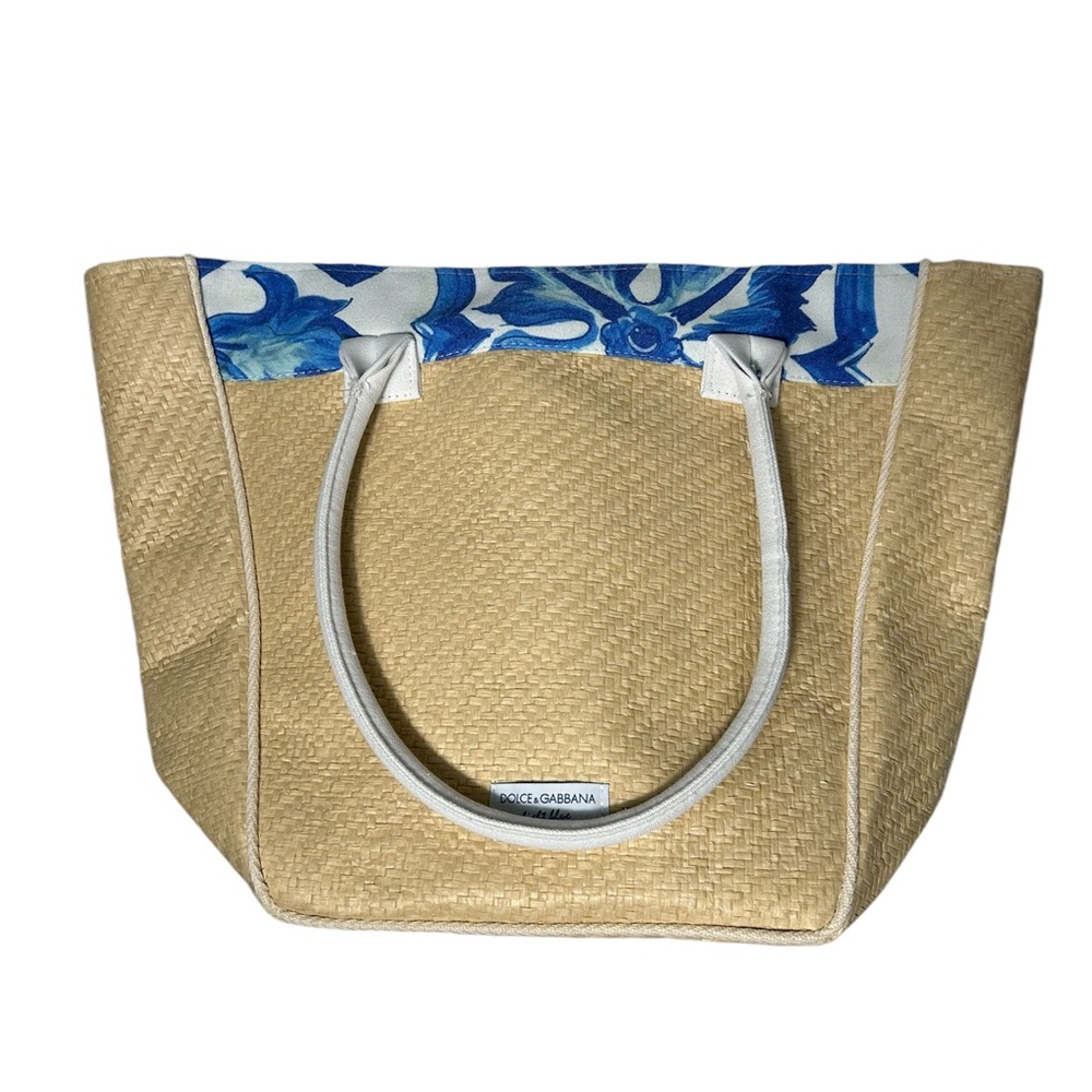 Dolce & Gabbana Straw tote bag